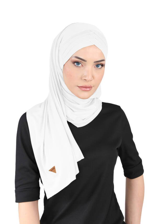 3x Rahat Çapraz Likralı Şal - 8