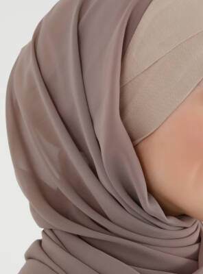 Boneli Çapraz Şifon Şal - 28