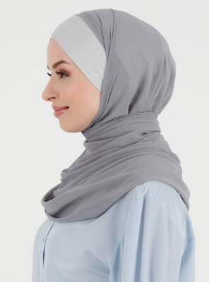 Boneli Düz Şifon Şal - 31