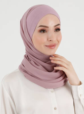 Boneli Düz Şifon Şal - 45