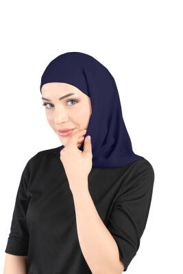 Boneli Şifon Oval Eşarp - 9