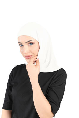 Boneli Şifon Oval Eşarp - 12