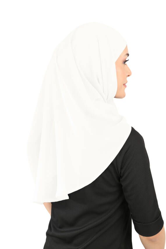 Boneli Şifon Oval Eşarp - 13