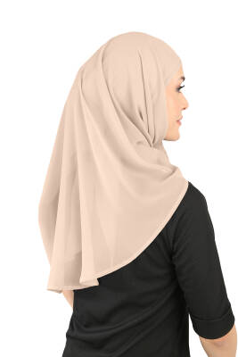Boneli Şifon Oval Eşarp - 24