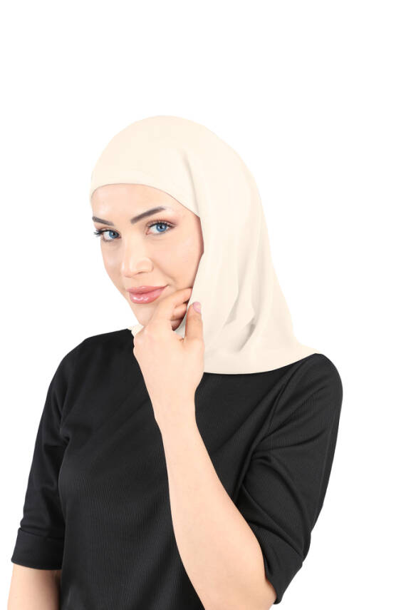 Boneli Şifon Oval Eşarp - 29