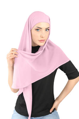 Boneli Şifon Oval Eşarp - 31