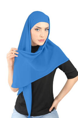 Boneli Şifon Oval Eşarp - 34