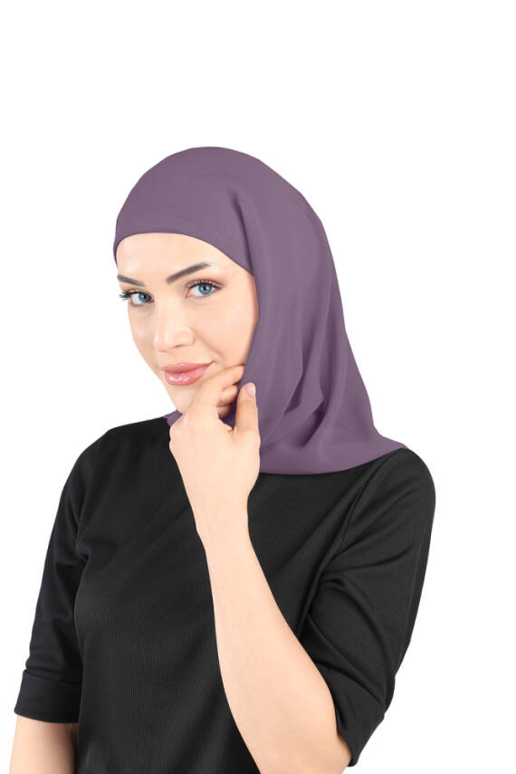 Boneli Şifon Oval Eşarp - 41