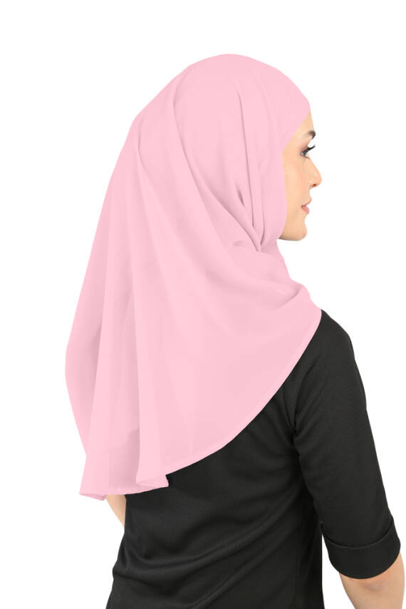 Boneli Şifon Oval Eşarp - 75