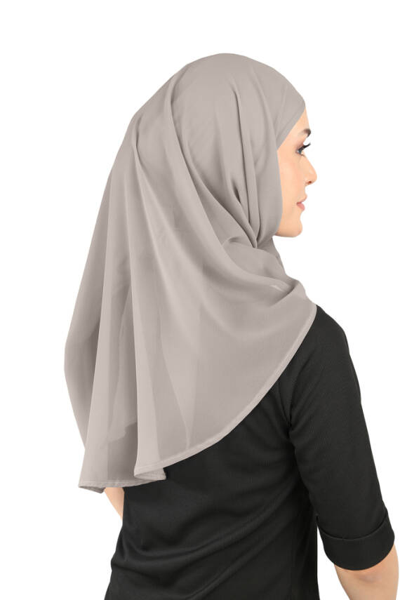 Boneli Şifon Oval Eşarp - 99