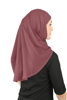 Boneli Şifon Oval Eşarp - 102