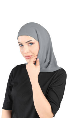 Boneli Şifon Oval Eşarp - 110