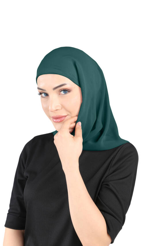 Boneli Şifon Oval Eşarp - 116