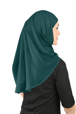 Boneli Şifon Oval Eşarp - 117