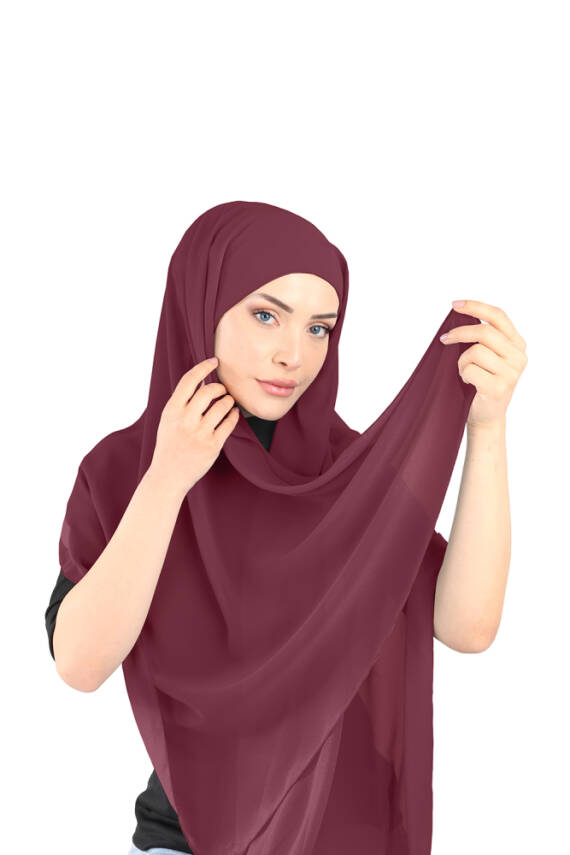 Boneli Şifon Şal - 18