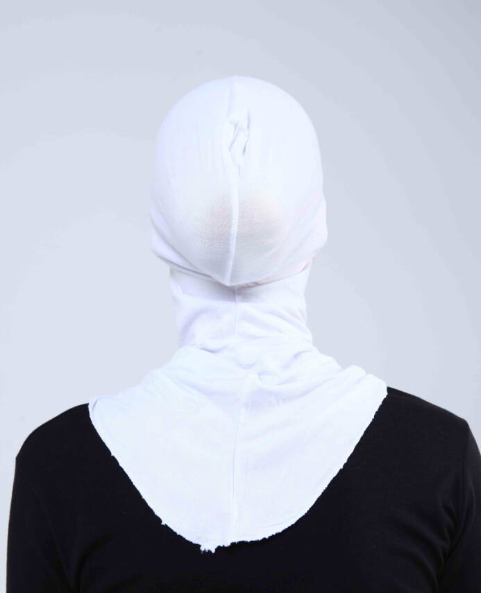 Çapraz Hijab Türban Çapraz Boyunluklu Bone - 17