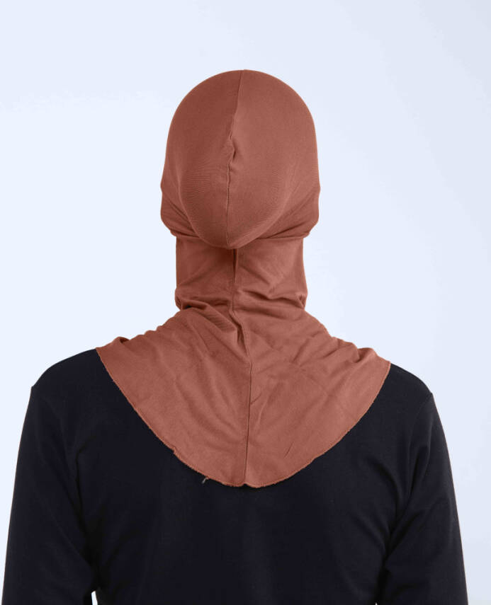 Çapraz Hijab Türban Çapraz Boyunluklu Bone - 32