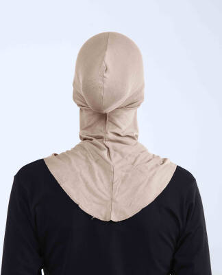 Çapraz Hijab Türban Çapraz Boyunluklu Bone - 48