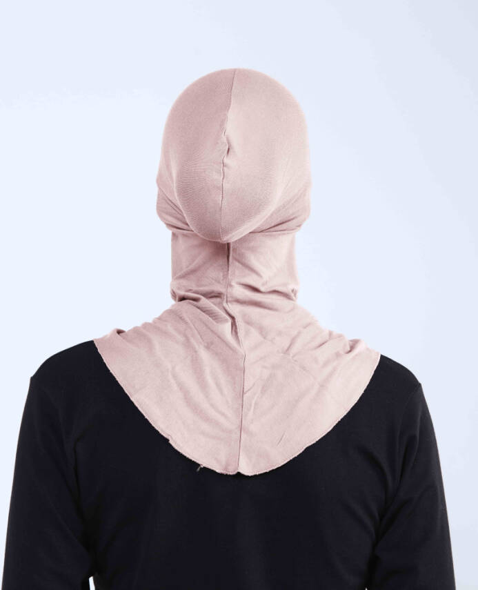 Çapraz Hijab Türban Çapraz Boyunluklu Bone - 60