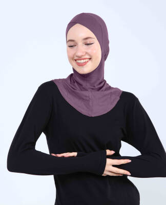 Çapraz Hijab Türban Çapraz Boyunluklu Bone - 70