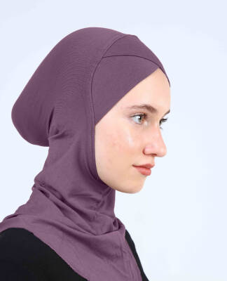 Çapraz Hijab Türban Çapraz Boyunluklu Bone - 71