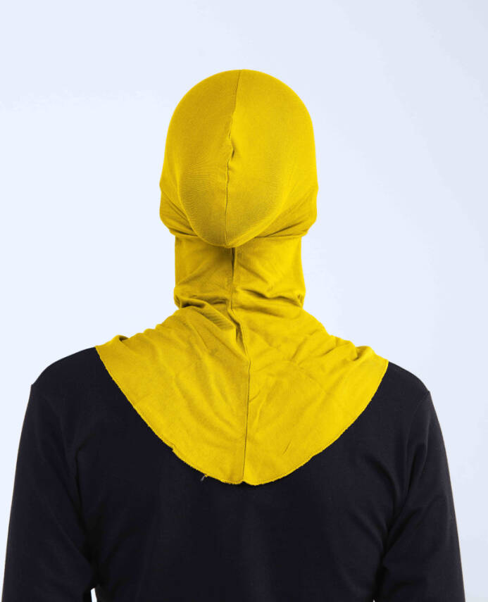 Çapraz Hijab Türban Çapraz Boyunluklu Bone - 72