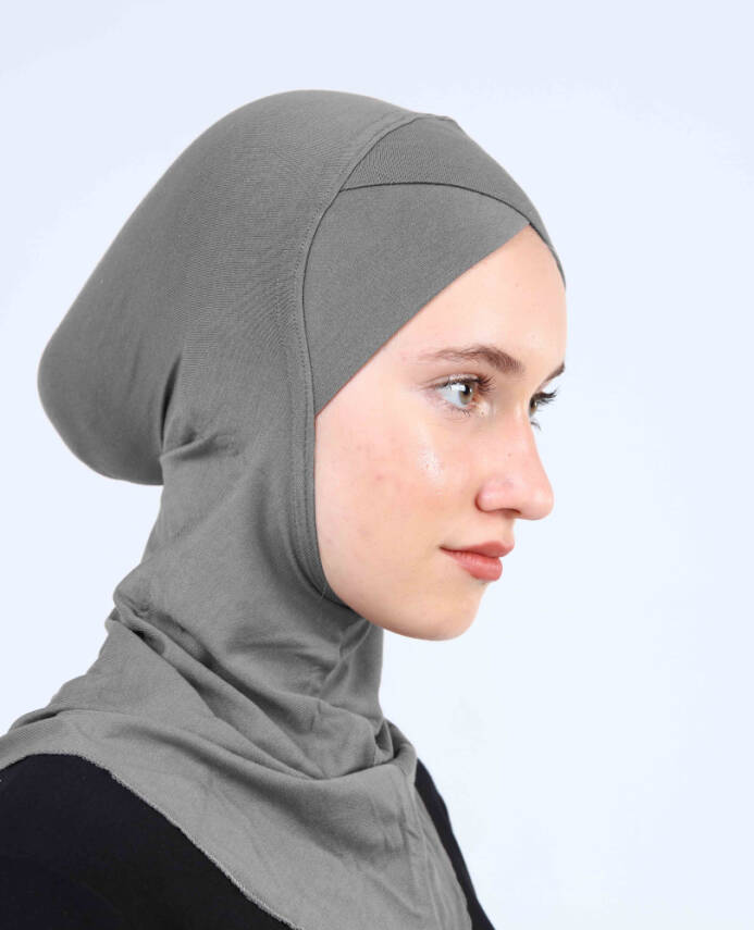 Çapraz Hijab Türban Çapraz Boyunluklu Bone - 89