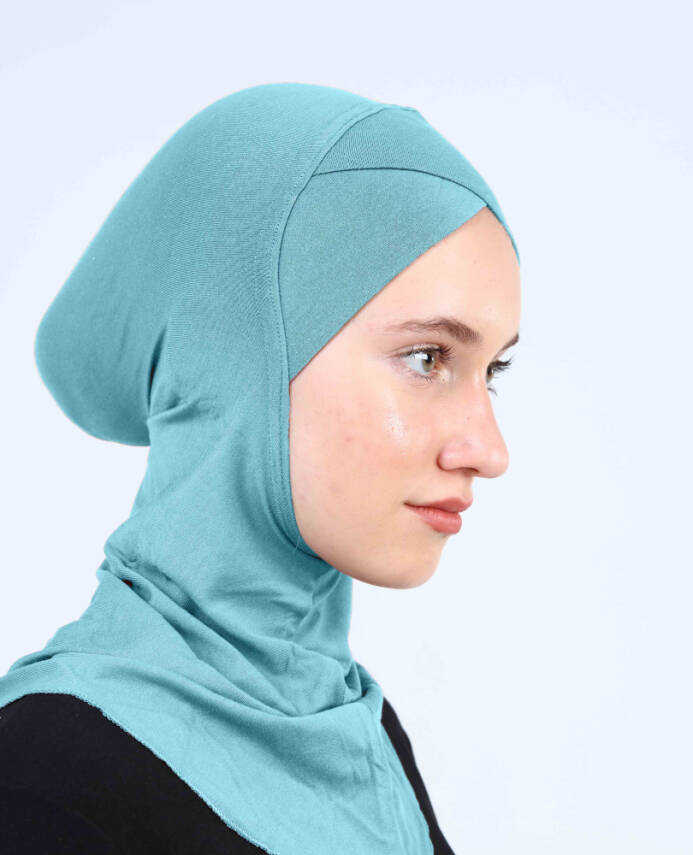 Çapraz Hijab Türban Çapraz Boyunluklu Bone - 101