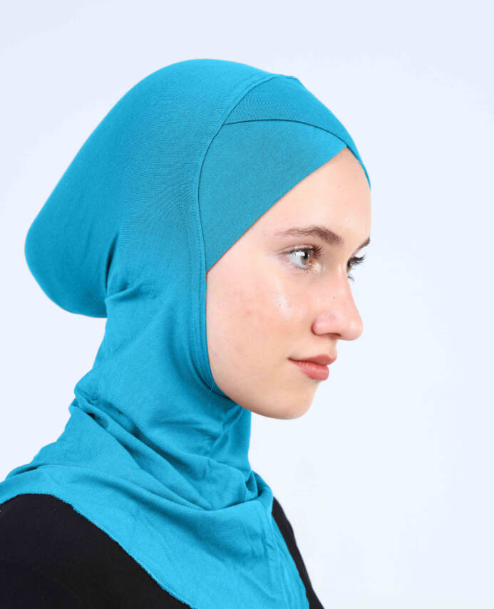 Çapraz Hijab Türban Çapraz Boyunluklu Bone - 117