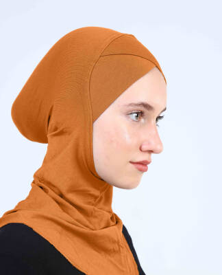 Çapraz Hijab Türban Çapraz Boyunluklu Bone - 129