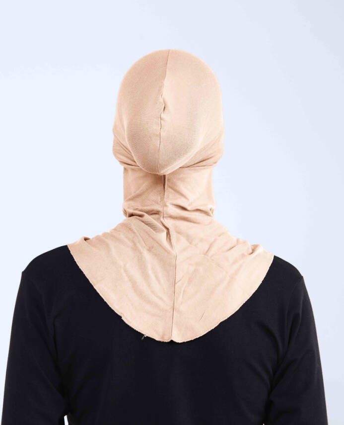 Çapraz Hijab Türban Çapraz Boyunluklu Bone - 134