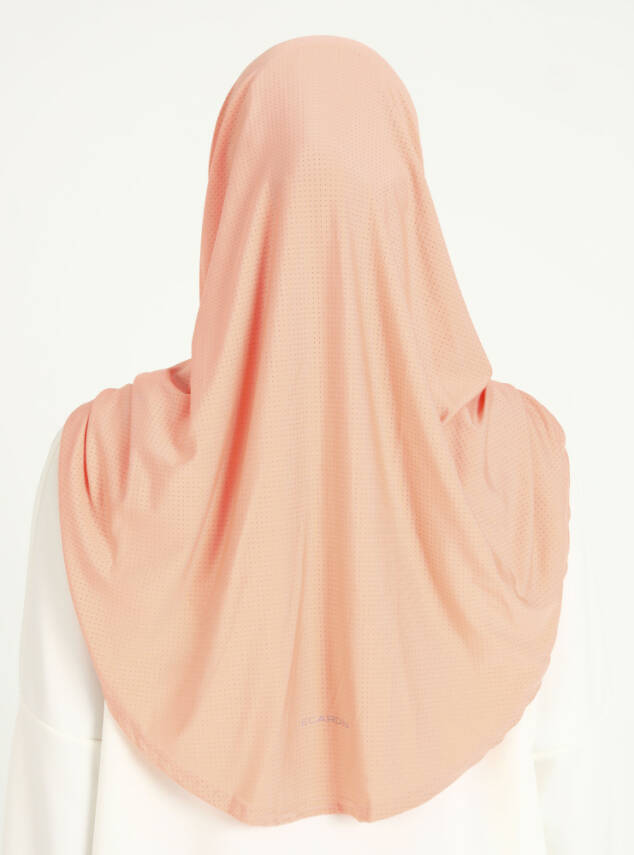 Çeneli Gözenekli Kumaş Scarfs Hijab - 36