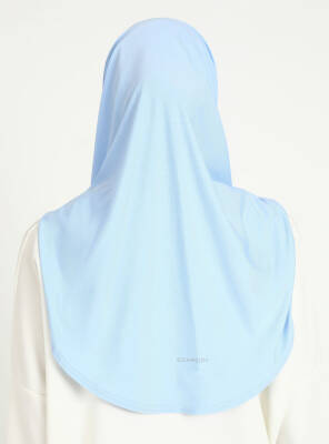 Çeneli Gözenekli Kumaş Scarfs Hijab - 52