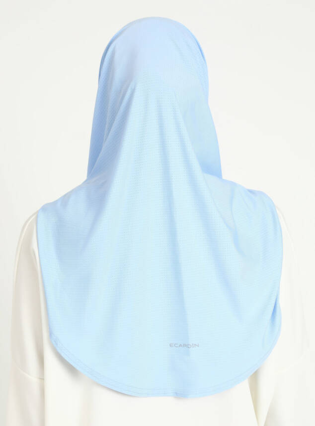 Çeneli Gözenekli Kumaş Scarfs Hijab - 52