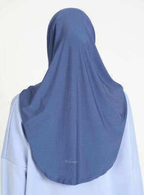 Çeneli Gözenekli Kumaş Scarfs Hijab - 56