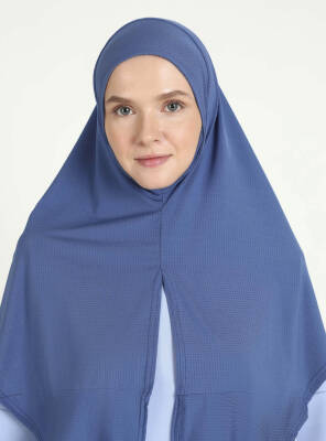 Çeneli Gözenekli Kumaş Scarfs Hijab - 57