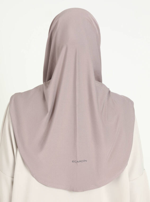 Çeneli Gözenekli Kumaş Scarfs Hijab - 72