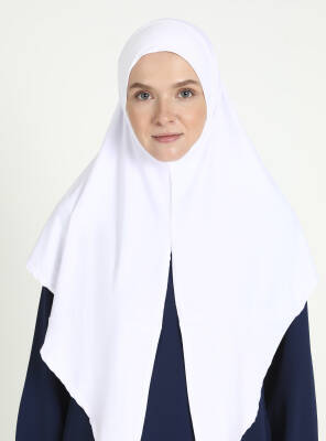 Çeneli Rahat Viskon Scarfs Hjab - 10