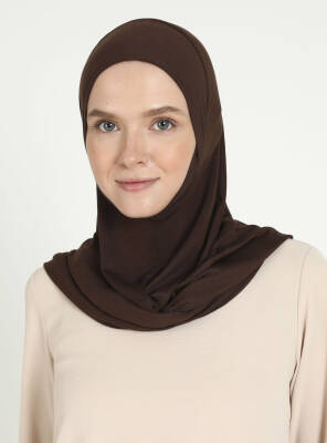 Çeneli Rahat Viskon Scarfs Hjab - 16