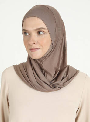 Çeneli Rahat Viskon Scarfs Hjab - 20