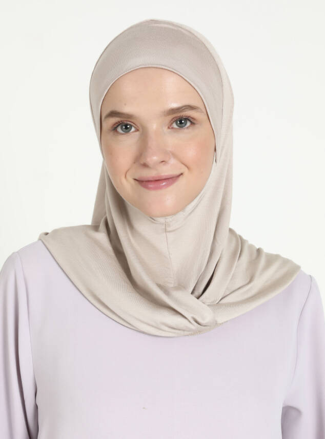 Çeneli Rahat Viskon Scarfs Hjab - 23