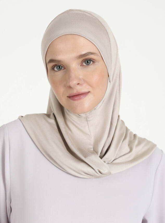 Çeneli Rahat Viskon Scarfs Hjab - 24