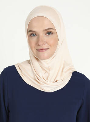 Çeneli Rahat Viskon Scarfs Hjab - 27