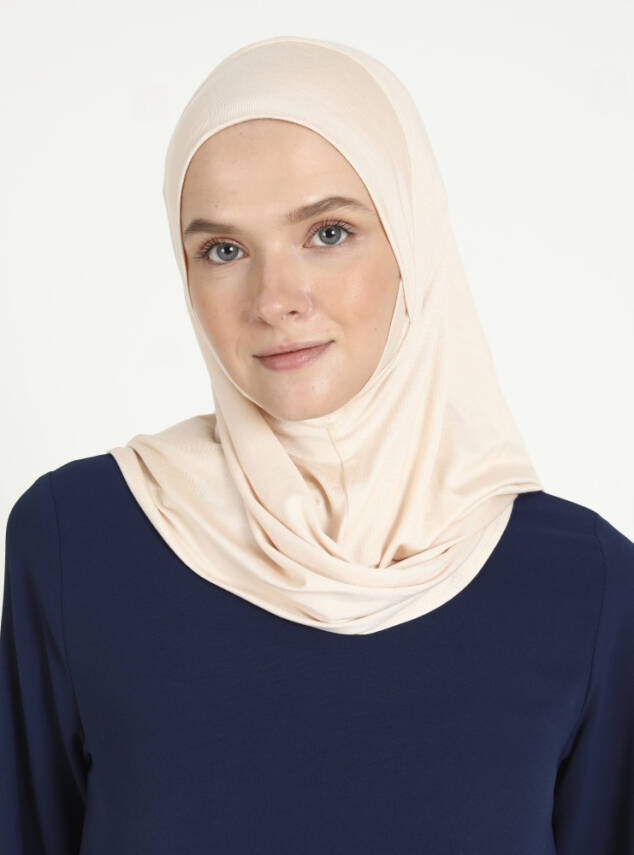 Çeneli Rahat Viskon Scarfs Hjab - 28