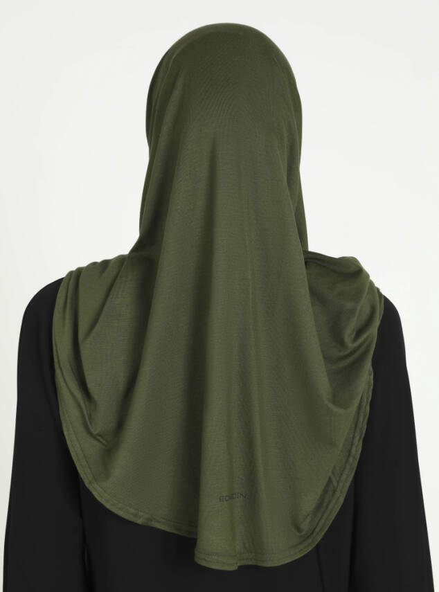 Çeneli Rahat Viskon Scarfs Hjab - 37