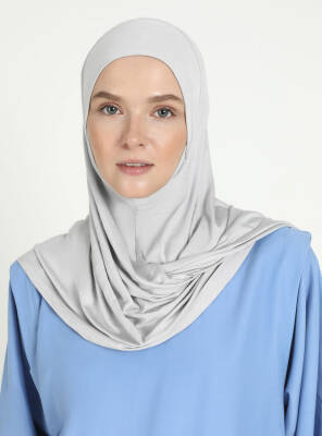 Çeneli Rahat Viskon Scarfs Hjab - 40