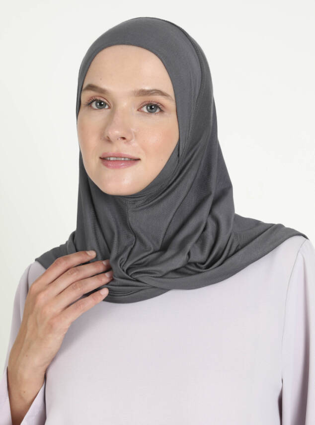 Çeneli Rahat Viskon Scarfs Hjab - 43