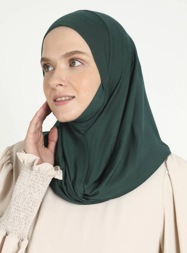 Çeneli Rahat Viskon Scarfs Hjab - 50