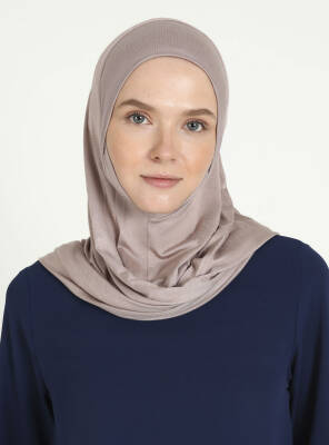 Çeneli Rahat Viskon Scarfs Hjab - 55