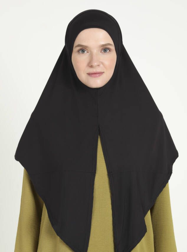 Çeneli Spor Mikro Scarfs Hijab - 5